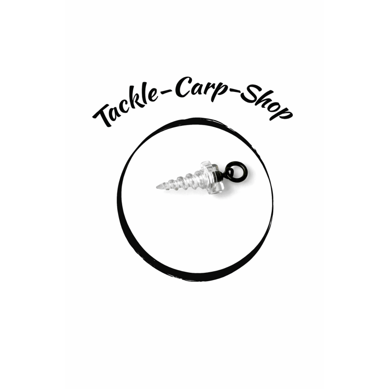 vrilles à appat en plastique à anneau X10 (bait screw)
